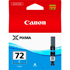 Canon PGI-72C Cyan Ink Cartridge (230 Photos)