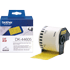Continuous Removable Yellow Paper Tape (62mm)