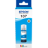 Epson 107 Cyan Ink Bottle (7,200 Pages)