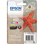 Epson 603 Ink Cartridge Multipack CMY (130 Pages)