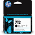 HP 712 Black DesignJet Ink Cartridge (38ml)