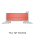 HP LaserJet Department Comet Red Colour Panel for 2 x 520 Sheet Tray Unit