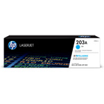 HP 203A Cyan Toner Cartridge (1,300 Pages)