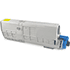 Compatible OKI High Capacity Yellow Toner Cartridge (6,000 Pages)
