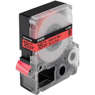 Genuine Epson Black/Red 18mm (9m) tape
