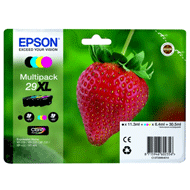 Genuine Epson 4 Colour Multipack No.29XL Claria Home Ink Cartridge