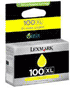 Genuine Lexmark No. 100XL Yellow High Yield Ink Cartridge (600 pages)