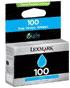Lexmark No.100 Cyan Ink Cartridge (200 Pages)