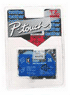 Genuine Brother Black on White 18mm Gloss Laminated Tape (8m)