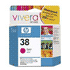 Genuine HP No.38 Magenta Pigment Ink Cartridge