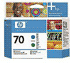 Genuine HP No.70 Blue/Green Printhead