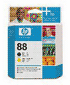 Genuine HP No.88 Black/Yellow Printhead