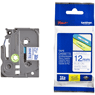 Brother TZe-233 12mm Labelling Tape (BLUE ON WHITE)