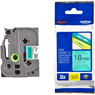 Brother TZe-741 18mm Labelling Tape (BLACK ON GREEN)
