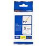 Brother TZe-FX211 6mm Flexible Labelling Tape (BLACK ON WHITE)