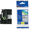 Brother TZe-M951 24mm Labelling Tape (BLACK ON MATTE SILVER)
