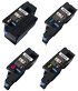 Dell 593-111 Toner Value Pack CMY (1,000 Pages) K (1,250 Pages)