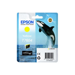 Epson T7604 Yellow Ink Cartridge (25.9ml)
