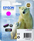 Genuine Epson Magenta No.26 Ink Cartridge (300 pages)