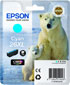 Genuine Epson Cyan No.26XL Ink Cartridge (700 pages)