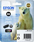 Genuine Epson Photo Black No.26XL Ink Cartridge (400 pages)