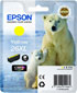 Genuine Epson Yellow No.26XL Ink Cartridge (700 pages)