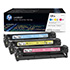 HP 131A Toner Cartridge 3-Pack CMY (1,800 Pages)