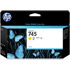 HP 745 Yellow DesignJet Ink Cartridge 130ml