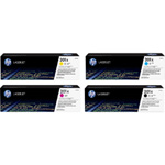 HP 201X Hi Cap Rainbow Toner Pack K(2.8k) CMY(2.3k)