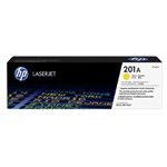 HP 201A Yellow Toner Cartridge (1,400 Pages)