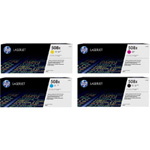 HP 508X Rainbow Toner Pack K(12.5k) CMY(9.5k)