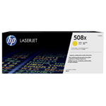 HP 508X High Capacity Yellow Toner Cartridge (9,500 Pages)