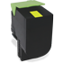Compatible Lexmark Yellow Toner Cartridge (2,300 pages)