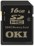 Genuine OKI 16GB SDHC Memory