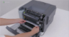 Lexmark C2325/C2425/C2535 - Clearing Paper Jam in Door A