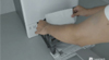 Lexmark CS727/CS728/CX727 - Clearing Paper Jam in the Multipurpose Feeder