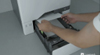 Lexmark CS727/CS728/CX727 - Clearing Paper Jam in Trays