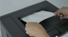 Lexmark CS727/CS728 - Clearing Paper Jam in Standard Bin