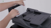 Lexmark MC3326 - Clearing Paper Jam in ADF