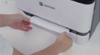 Lexmark C3326/MC3326 - Clearing Paper Jam in Manual Feed